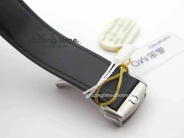 0319 Unisex Planet Ocean Master Chrono 45mm SS OM 1:1 Best Edition Black Dial On Black Rubber Strap A 8171